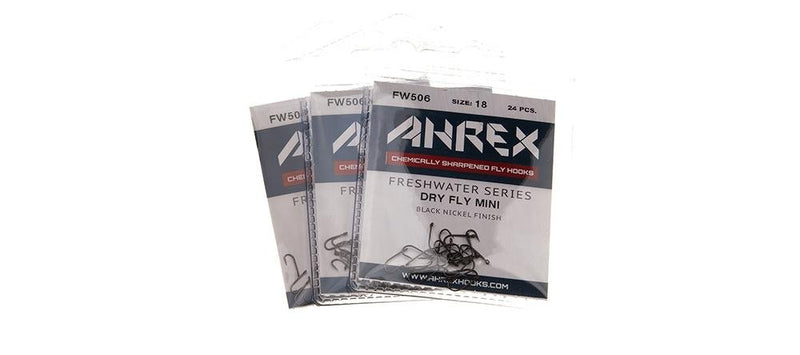 Ahrex FW506 Dry Fly Mini Hook Barbed_3