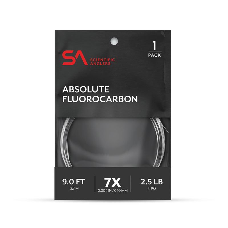 Scientific Anglers Absolute Fluorocarbon Leader 9' - Taperad Tafs_1